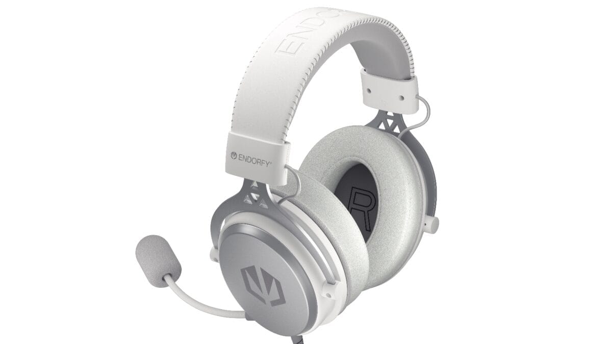 Endorfy Viro Gaming Headphones - Onyx White - Image 10