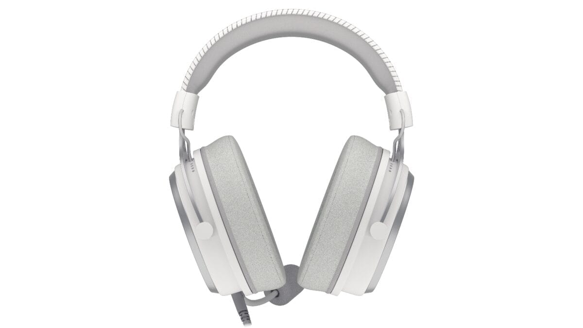 Endorfy Viro Gaming Headphones - Onyx White - Image 5