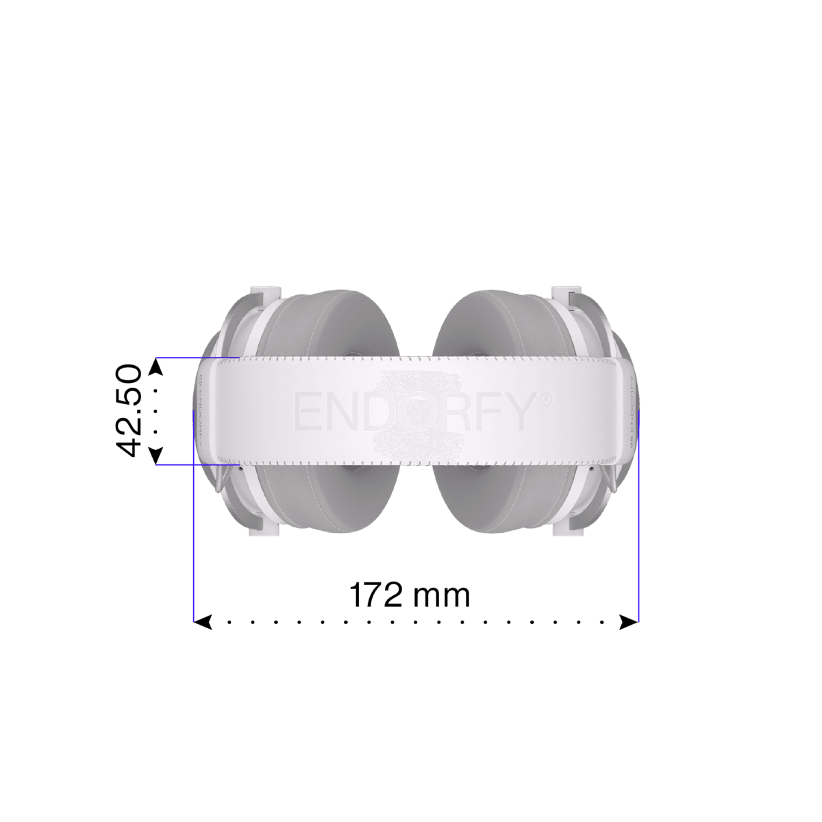 Endorfy VIRO Plus USB Onyx White Gaming Headphones - Image 17