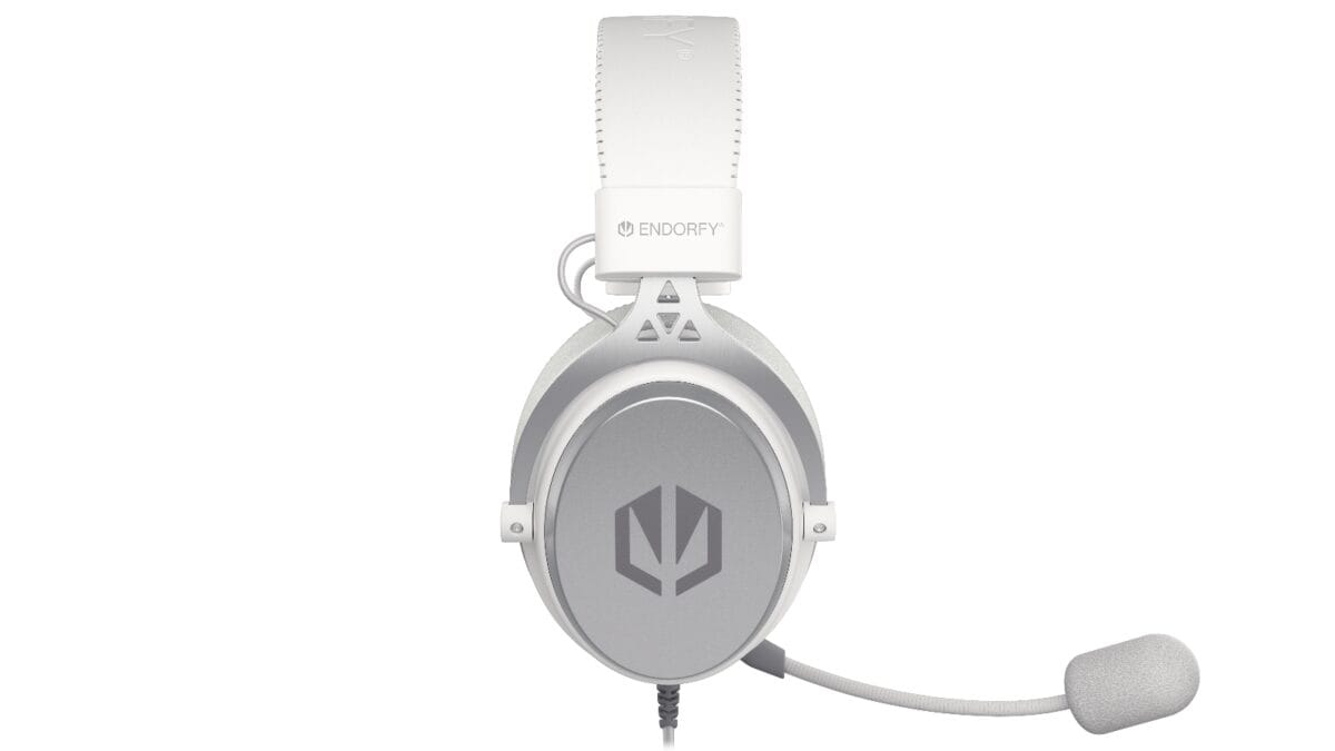 Endorfy VIRO Plus USB Onyx White Gaming Headphones - Image 10