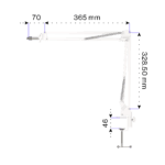 ENDORFY Solum Streaming Microphone & Streaming Boom Arm Kit - Onyx White - Image 11