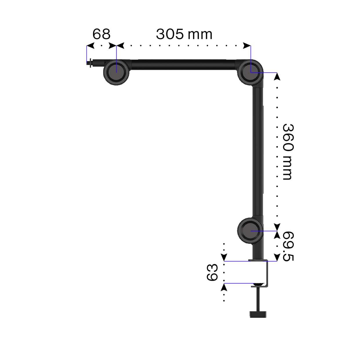 Endorfy SOLUM Voice Condenser Microphone & Arm - Image 7