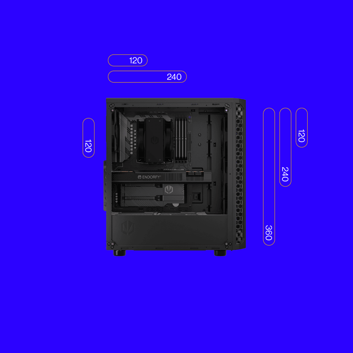 Endorfy SIGNUM 300 Air Mid Tower Computer Case - Image 23