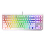 Endorfy THOCK TKL Pudding - Mechanical Gaming Keyboard, Onyx White