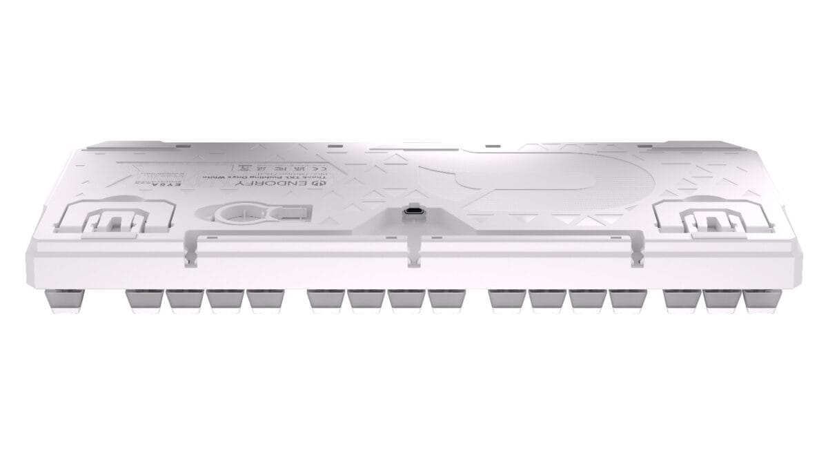 Endorfy THOCK TKL Pudding - Mechanical Gaming Keyboard, Onyx White - Image 11
