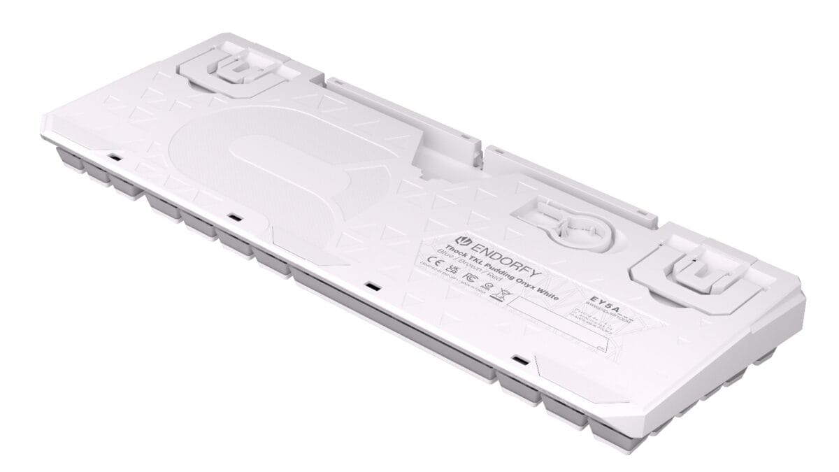 Endorfy THOCK TKL Pudding - Mechanical Gaming Keyboard, Onyx White - Image 10