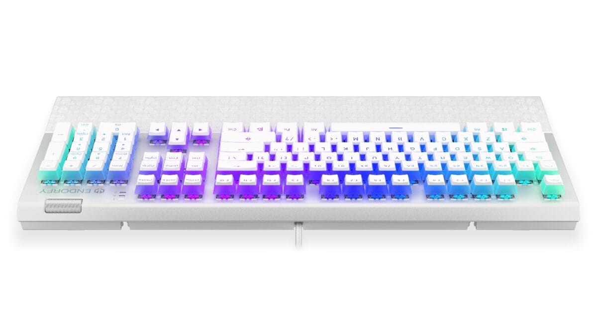 Endorfy OMNIS Onyx White Pudding Mechanical Wired Gaming Keyboard - Image 5