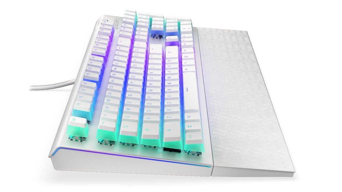 Endorfy OMNIS Onyx White Pudding Mechanical Wired Gaming Keyboard - Image 4