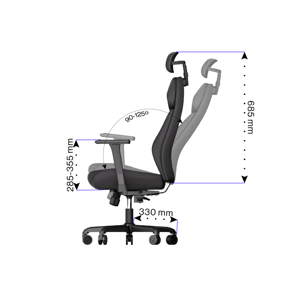 Endorfy Meta BK Ergonomic Gaming Chair - Image 14