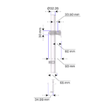 ENDORFY Atlas Single Monitor Arm - Onyx White - Image 7