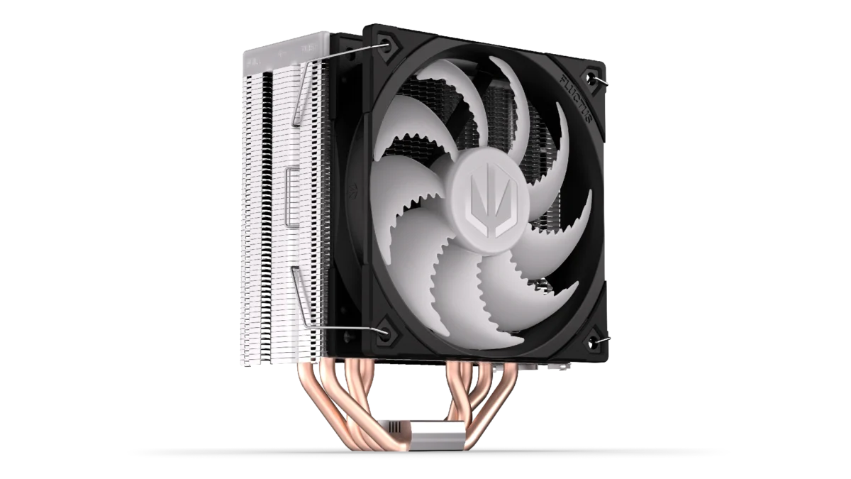 Endorfy FERA 5, Fluctus 120mm (46.2CFM) PWM ARGB Tower Cooler (220W TDP) - Black - Image 2