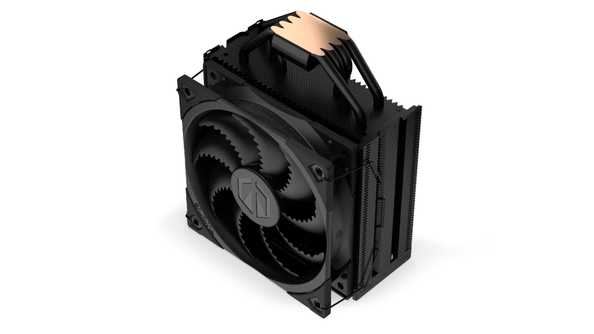 Endorfy FERA 5 Black, Fluctus 120mm (46.2CFM) Tower Cooler (220W TDP) - Black - Image 4