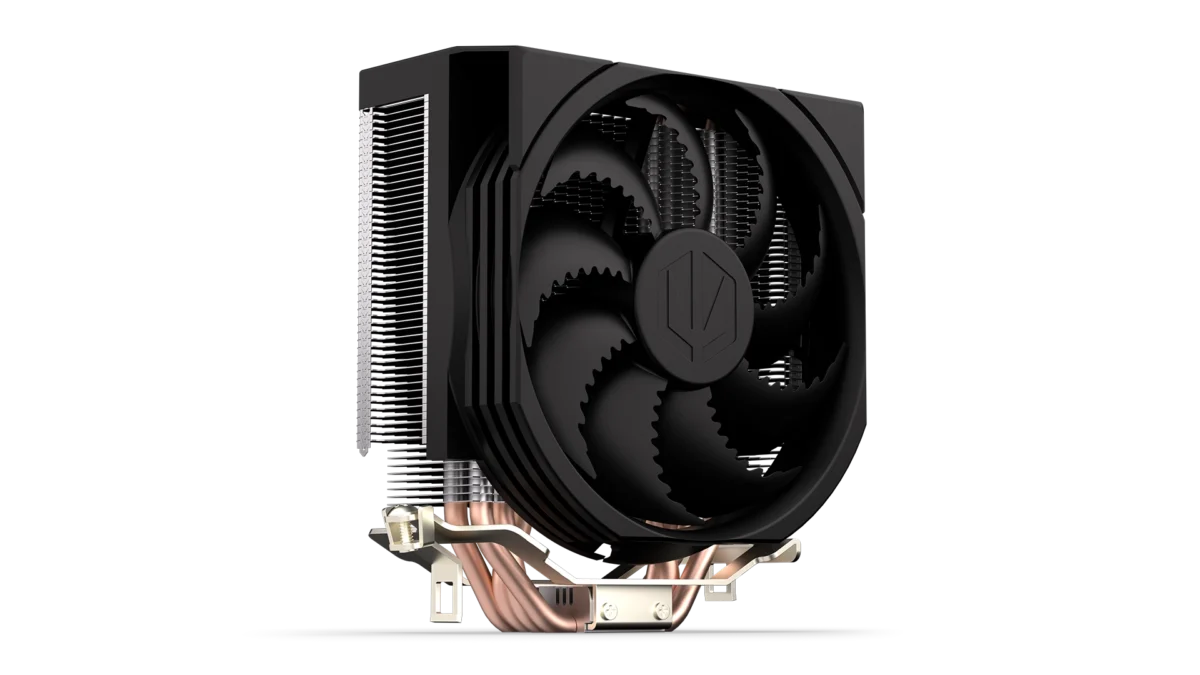 Endorfy SPARTAN 5 MAX, Fluctus 120mm (41.8CFM) Tower Cooler (180W TDP) - Black - Image 2