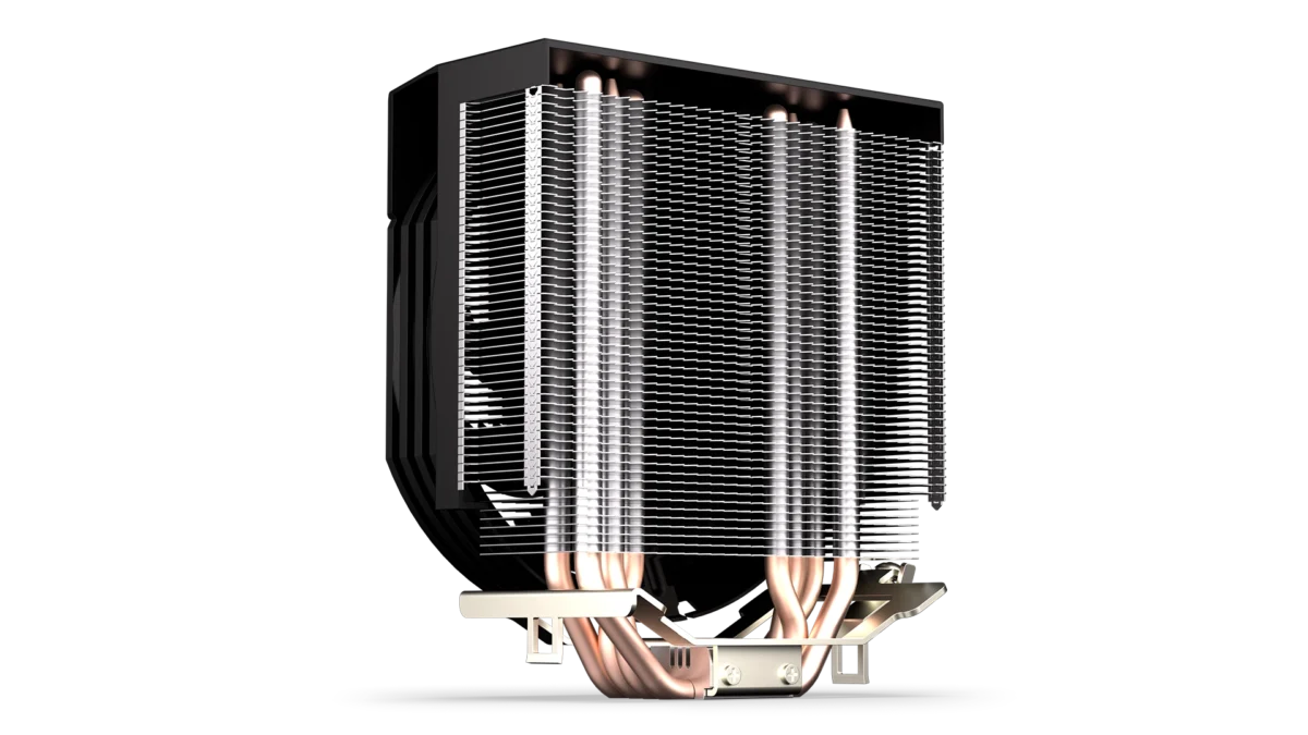 Endorfy SPARTAN 5 MAX, Fluctus 120mm (41.8CFM) Tower Cooler (180W TDP) - Black - Image 3