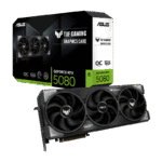 ASUS GeForce RTX 5080 TUF Gaming OC Edition TUF-RTX5080-O16G-GAMING 16GB GDDR7 256-bit PCIe 5.0 Desktop Graphics Card