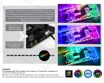 Bykski N-AS4070TITUF-X-V2 ASUS TUF GeForce RTX4070/4070Ti Full Coverage GPU Water Block & Backplate - Image 7
