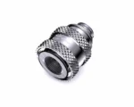 Bykski CC-HP-X-V4-S G1/4" male-female pull drain valve - Silver - Image 2