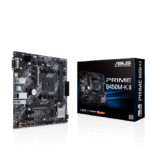 ASUS PRIME B450M-K II, AMD B450 Ryzen Socket AM4 micro ATX Desktop Motherboard