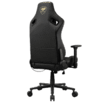 Cougar Defensor Gaming Chair - Gold Stitch, Hyper-Dura Leatherette - Image 4
