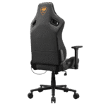 Cougar Defensor Gaming Chair - Orange Stitch, Imitation Linen - Image 4