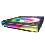 Cougar SC140, 140mm ARGB Reverse Blade Fan (51.91CFM) - Black - Image 3