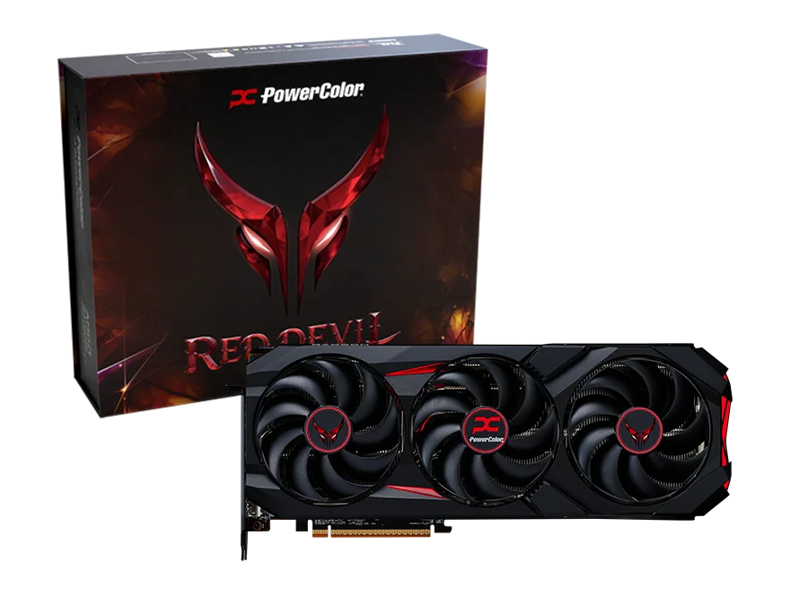 RX9070XT 16G-EOC_Box PowerColor Red Devil AMD Radeon™ RX 9070 XT 16GB GDDR6 - Image 1