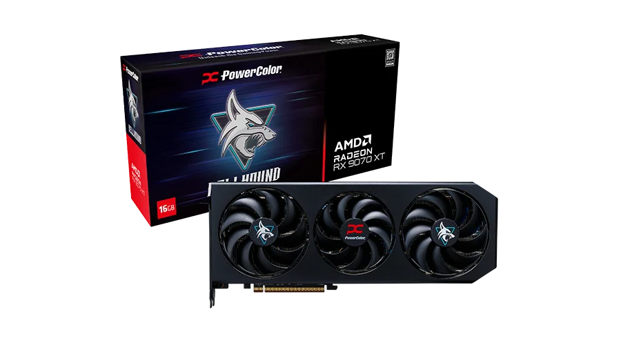 product_2025011411544005 PowerColor Hellhound AMD Radeon™ RX 9070 16GB GDDR6 - Image 1