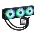 ASUS Prime LC 360 ARGB LCD 360mm Black Liquid CPU Cooler - Image 2