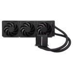 ASUS ProArt LC 360mm Black Liquid CPU Cooler with system status meter