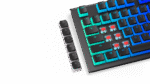 Endorfy PBT Pudding Keycap Set – 104 Keys, Black - Image 2