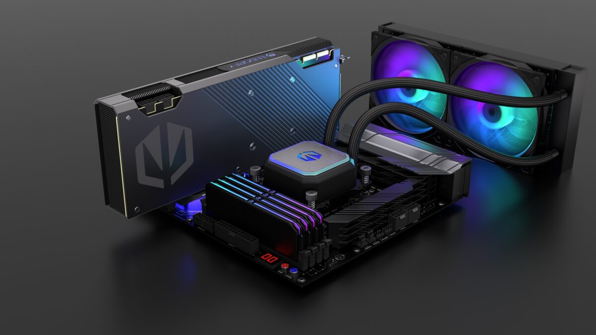 Endorfy NAVIS F240 ARGB 240mm AIO Liquid Cooler - Black - Image 11