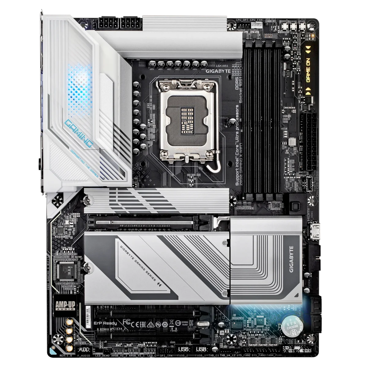 Gigabyte GA-Z890-GAMING-X-WIFI7 GAMING X WIFI7 Intel Z890 Arrow Lake LGA1851 ATX Desktop Motherboard - Image 3