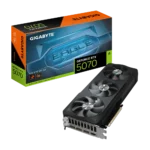 Gigabyte GeForce RTX 5070 EAGLE OC SFF 12G GV-N5070EAGLE OC-12GD 12GB GDDR7 192-bit PCIe 5.0 Desktop Graphics Card