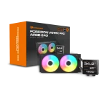 COUGAR Poseidon Vistek Pro ARGB 240 – Black