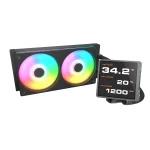 COUGAR Poseidon Vistek Pro ARGB 240 – Black - Image 2