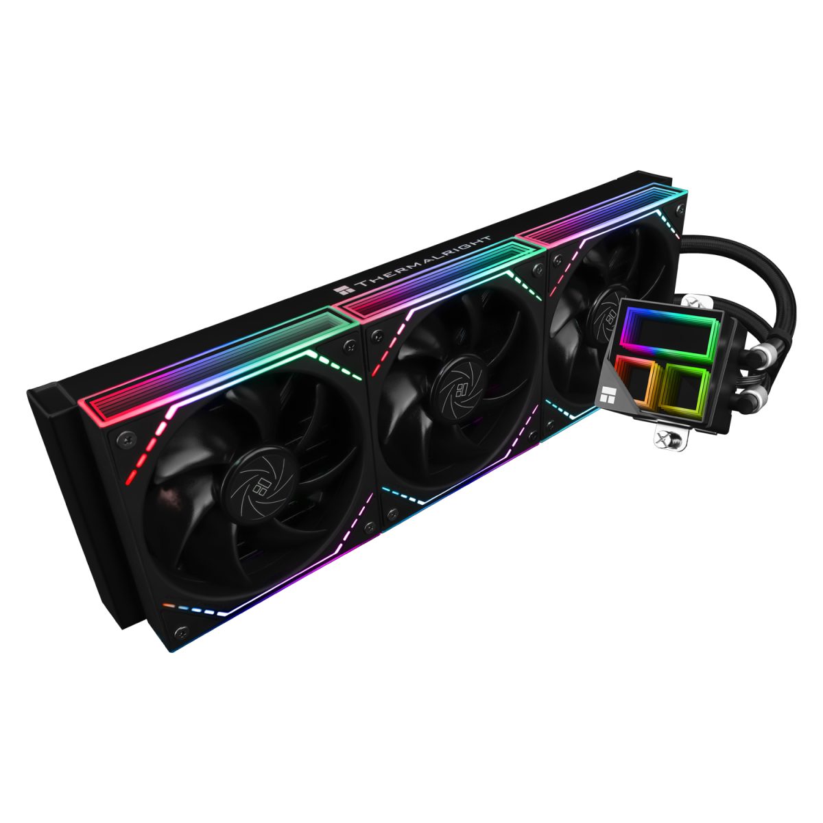 Thermalright Frozen Infinity 360 ARGB AIO CPU Liquid Cooler - Black - Image 6