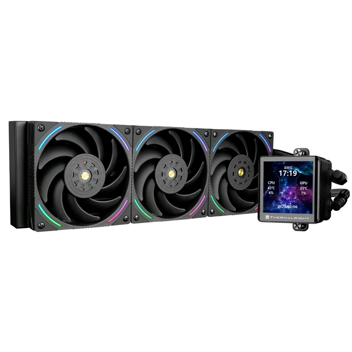 Thermalright Frozen Vision 360 ARGB AIO CPU Liquid Cooler - Black - Image 7