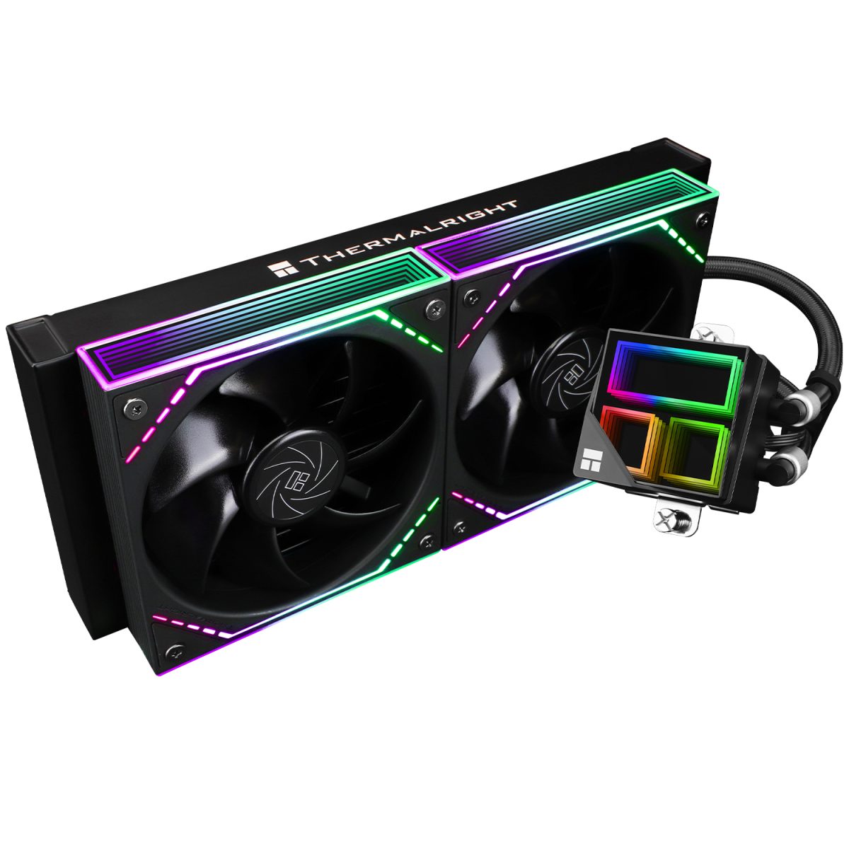 Thermalright Frozen Infinity 240 ARGB AIO CPU Liquid Cooler - Black - Image 6