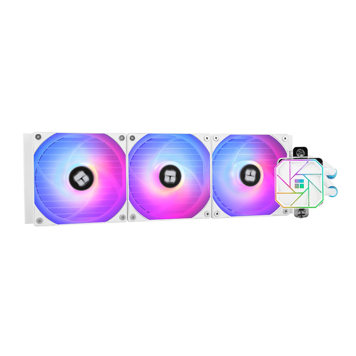 Thermalright Aqua Elite 360 ARGB V3 AIO CPU Liquid Cooler - White - Image 2