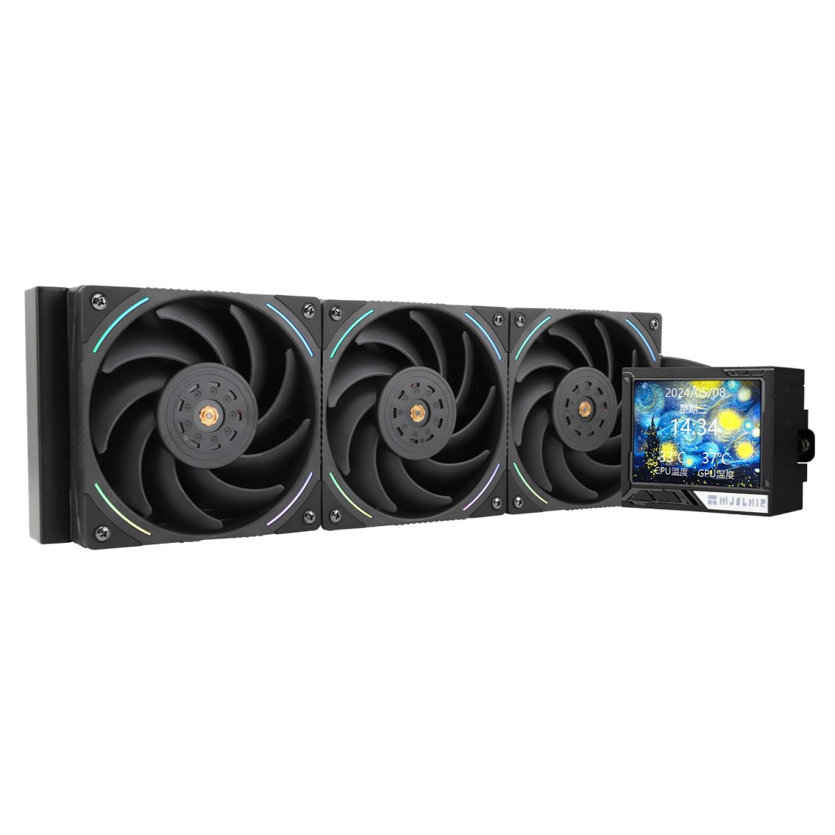 Thermalright Mjolnir Vision 360 ARGB AIO CPU Liquid Cooler - Black - Image 6