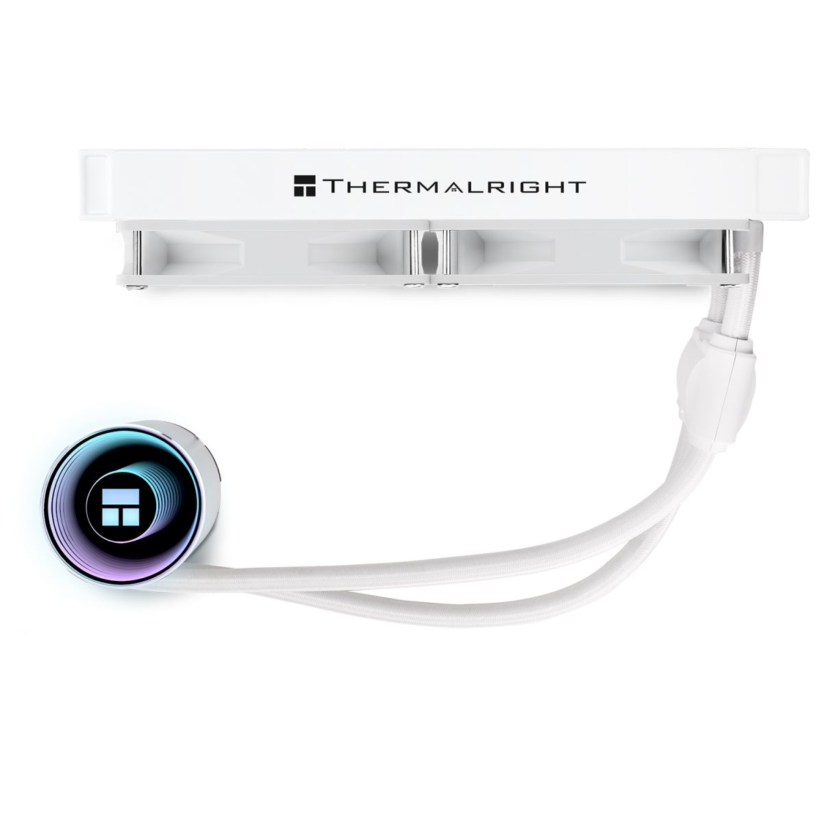 Thermalright Frozen Notte 240 ARGB AIO CPU Liquid Cooler - White - Image 2
