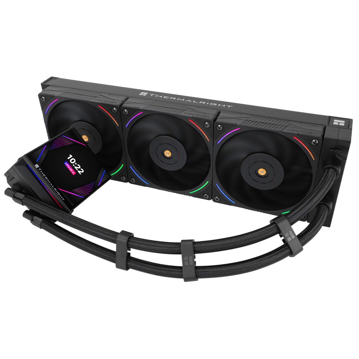 Thermalright Hyper Vision 360 ARGB AIO CPU Liquid Cooler - Black - Image 5