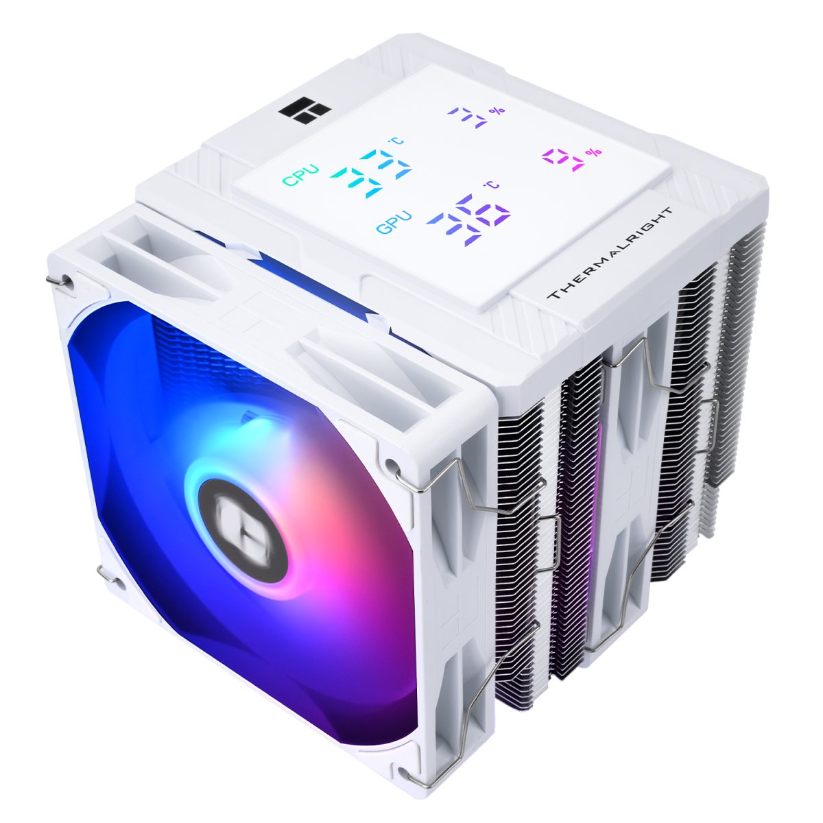 Thermalright Peerless Assassin 120 Digital ARGB CPU Air Cooler - White - Image 3