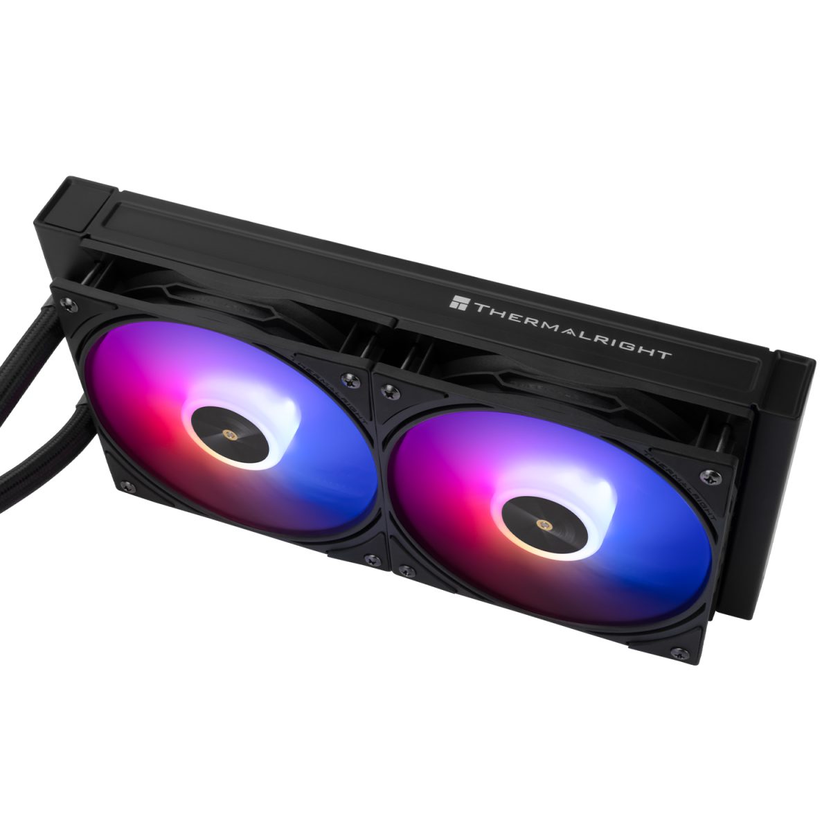Thermalright Frozen Warframe 240 ARGB AIO CPU Liquid Cooler - Black - Image 3