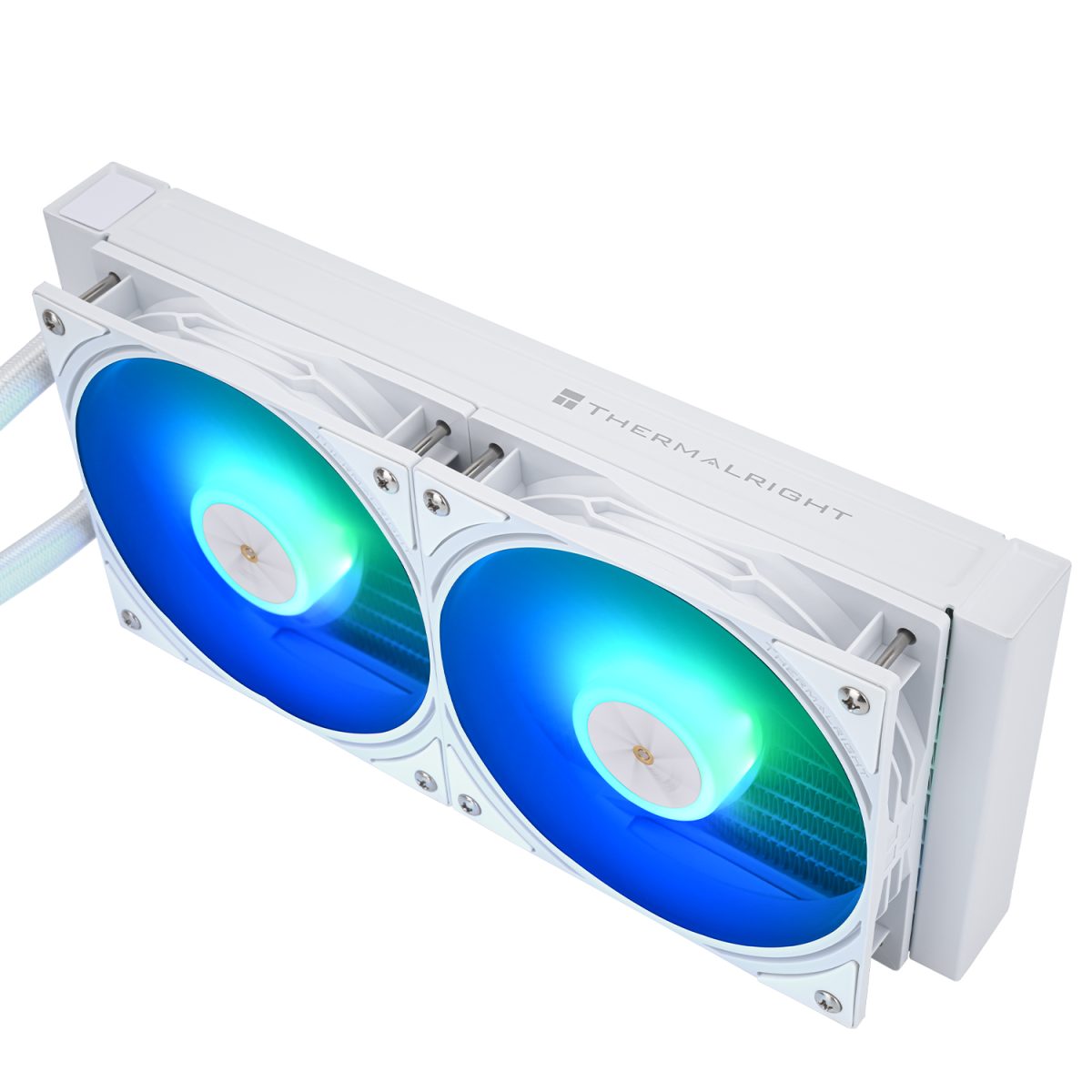 Thermalright Frozen Warframe 240 ARGB AIO CPU Liquid Cooler - White - Image 5