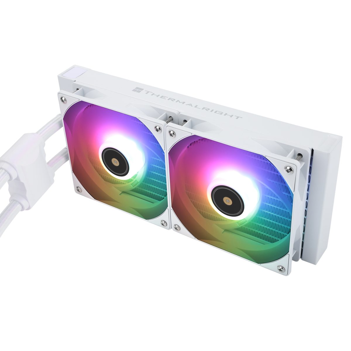 Thermalright Frozen Notte 240 ARGB AIO CPU Liquid Cooler - White - Image 6