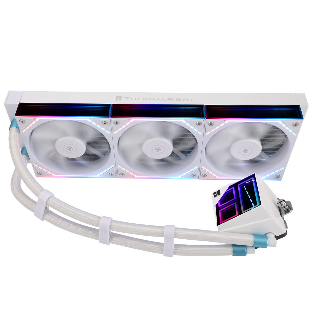Thermalright Frozen Infinity 360 ARGB AIO CPU Liquid Cooler - White - Image 5