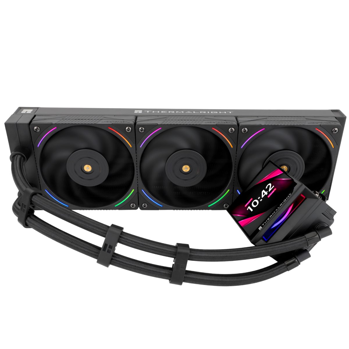 Thermalright Hyper Vision 360 ARGB AIO CPU Liquid Cooler - Black - Image 3
