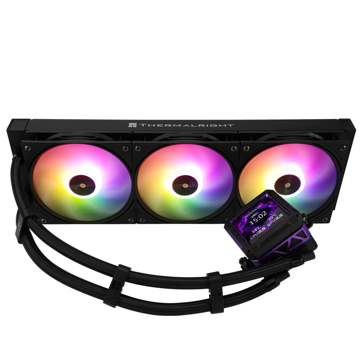 Thermalright Frozen Warframe PRO 360 ARGB AIO CPU Liquid Cooler - Black - Image 8