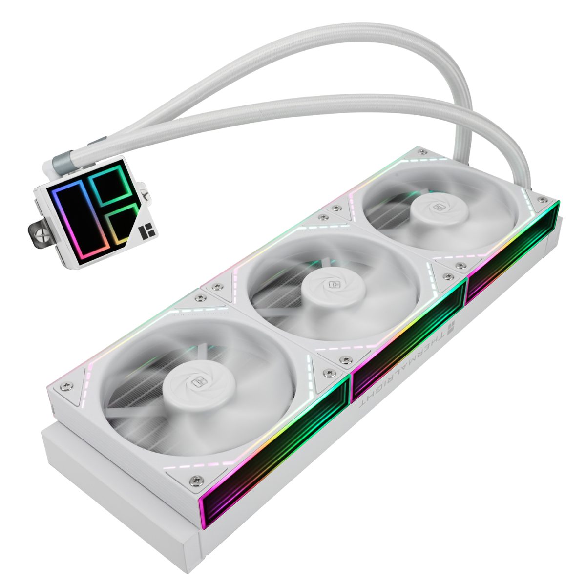Thermalright Frozen Infinity 360 ARGB AIO CPU Liquid Cooler - White - Image 6